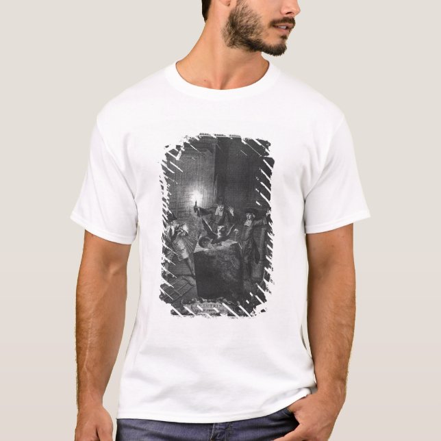 Camiseta Ilustracion de "Le Lutrin" por Nicolás (Anverso)