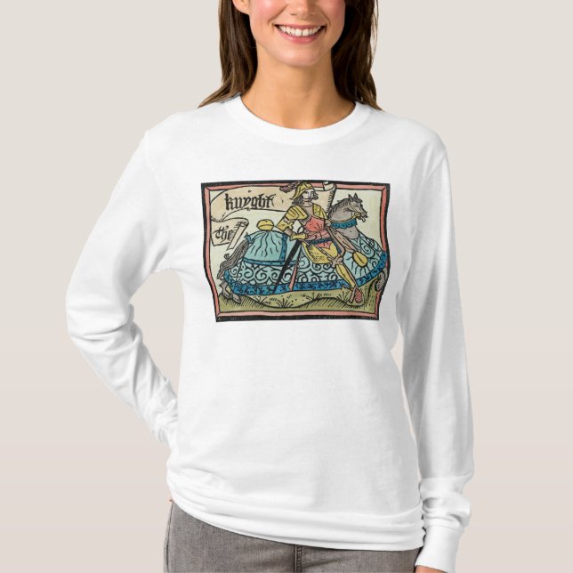 Camiseta Ilustracion "de los cuentos de Cantorbery (Anverso)