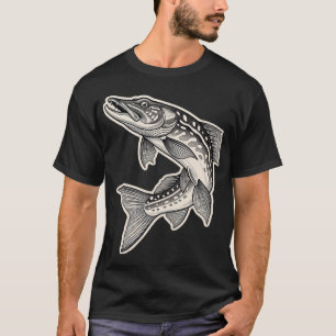 Camiseta Ilustración de lucio grabado vintage
