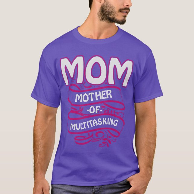Camiseta Ilustracion de Mamá por retro de Día de la Madre (Anverso)