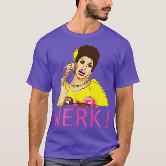 Camiseta Ilustracion de Manila Luzon arrastrar a la reina M (Anverso)