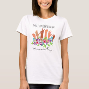 Camiseta Ilustración de manos del Día Internacional de la M
