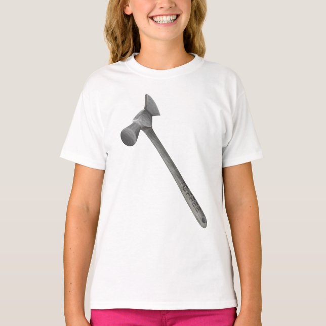 Camiseta Ilustracion de martillo de café (Anverso)