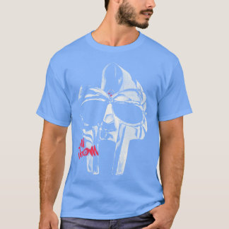 Camiseta Ilustración de medio tono de Mf DOOM divertida