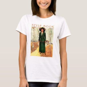 Camiseta Ilustracion de moda del libro de estilos