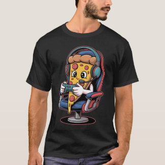Camiseta Ilustración de moda urbana de juegos de pizza dive