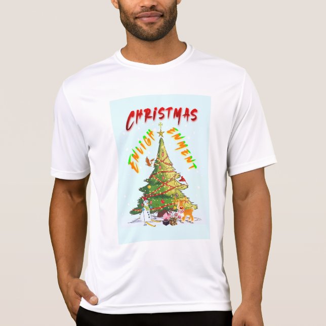 Camiseta Ilustración de navidades (Anverso)