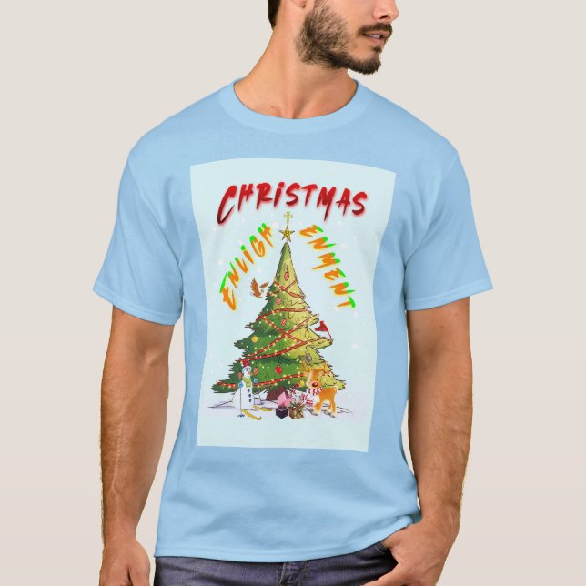 Camiseta Ilustración de navidades (Anverso)