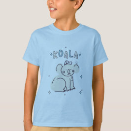 Camiseta Ilustracion de niños Doodle, Personalizado de Cute