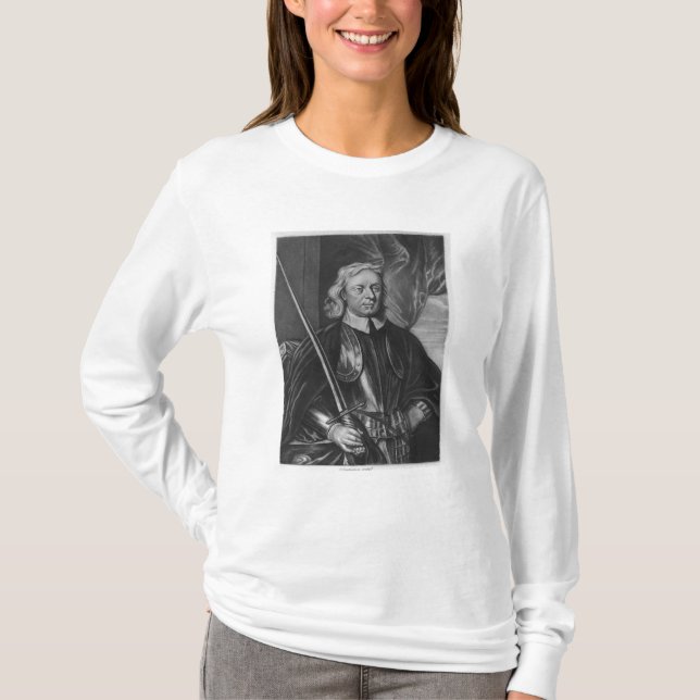 Camiseta Ilustracion de Oliver Cromwell (Anverso)