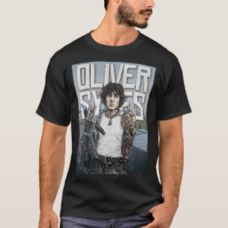 Camiseta Ilustración de Oliver Sykes – Retrato de estrella