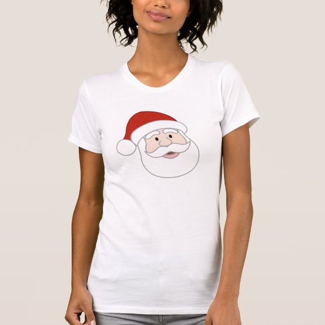 Camiseta Ilustracion de Papá Noel (Anverso)