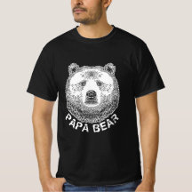 Ilustración de Papá Oso dibujada a mano