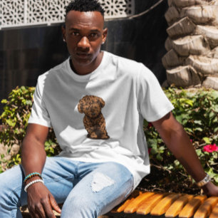 Camiseta Ilustracion de perro canino