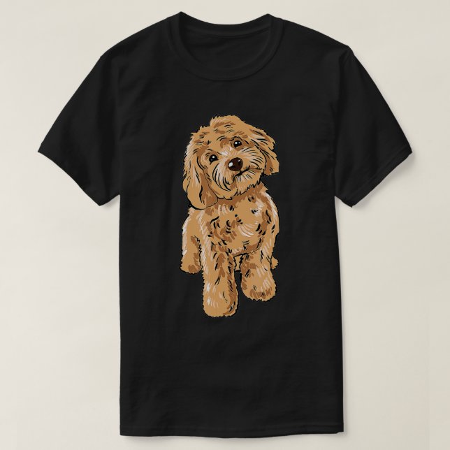 Camiseta Ilustracion de perro de Cockapoo Cute Cockapoo Amo (Diseño del anverso)