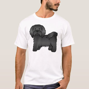 Camiseta Ilustración de perro de dibujos animados Havanés n