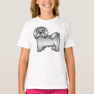 Camiseta Ilustración de perro de dibujos animados Havanés p