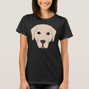 Camiseta Ilustracion de perro Labrador Recuperador