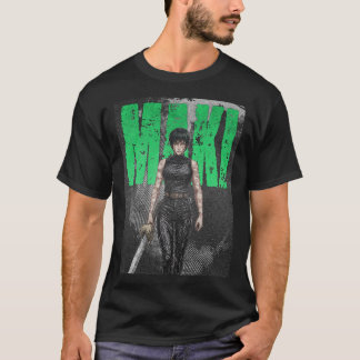 Camiseta Ilustración de Personaje de Anime con Boceto Grung