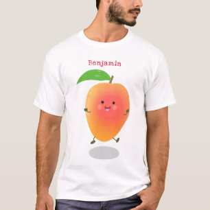 Camiseta Ilustracion de personalizado amarillo de mango ale