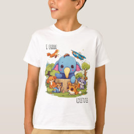 Camiseta Ilustracion de personalizado animal lindo