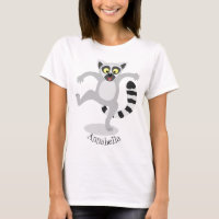 Ilustracion de personalizado bailador de lémur de 