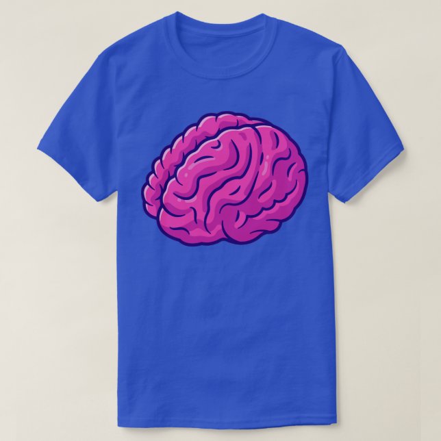 Camiseta Ilustracion de Personalizado cerebral2 (Diseño del anverso)