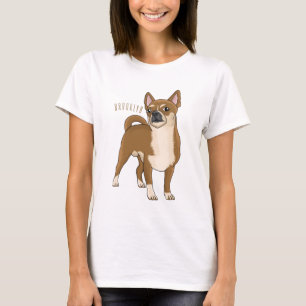 Camiseta Ilustracion de personalizado chihuahua