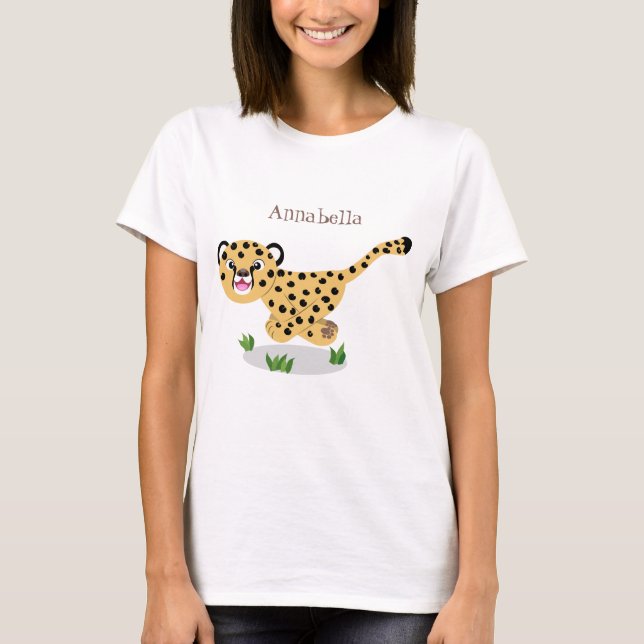 Camiseta Ilustracion de personalizado con queso lindo (Anverso)