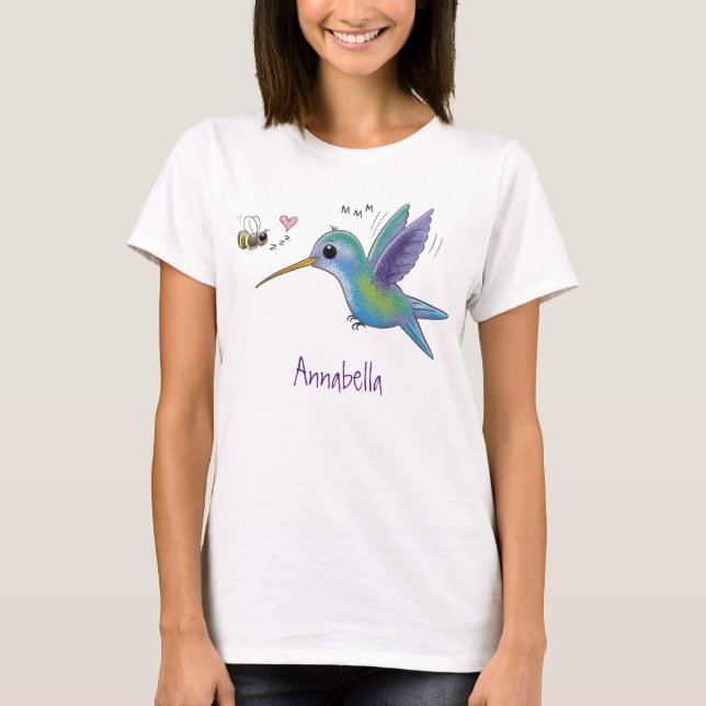 Camiseta Ilustracion de personalizado de abejas (Anverso)