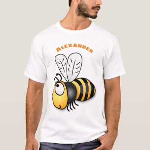 Camiseta Ilustracion de personalizado de abejas alegres