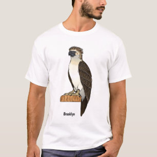 Camiseta Ilustracion de personalizado de aves águilas de Fi