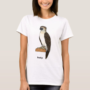 Camiseta Ilustracion de personalizado de aves águilas de Fi