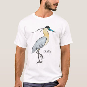 Camiseta Ilustracion de personalizado de aves de garza