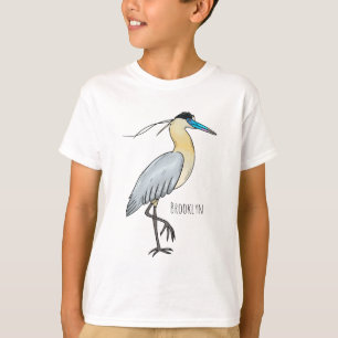 Camiseta Ilustracion de personalizado de aves de garza
