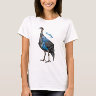 Camiseta Ilustracion de personalizado de aves silvestres