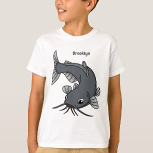 Camiseta Ilustracion de personalizado de bagre cúbico