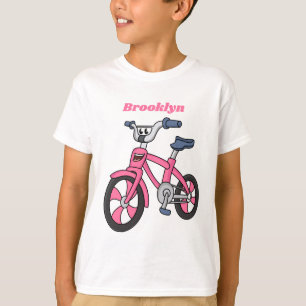 Camiseta Ilustracion de personalizado de bicicleta de niños