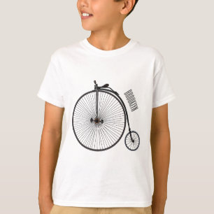 Camiseta Ilustracion de personalizado de bicicletas de alta