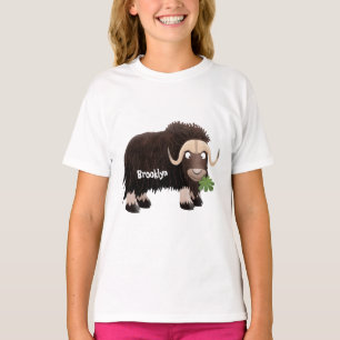 Camiseta Ilustracion de personalizado de buey hongo