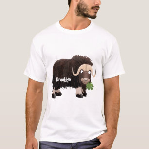 Camiseta Ilustracion de personalizado de buey hongo