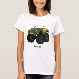 Camiseta Ilustracion de personalizado de camión monstruo ve
