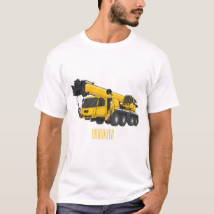 Camiseta Ilustracion de personalizado de camiones Crane