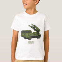 Ilustracion de personalizado de camiones de misile