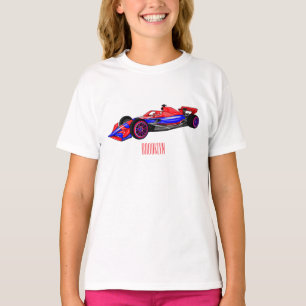 Camiseta Ilustracion de personalizado de coches de carreras