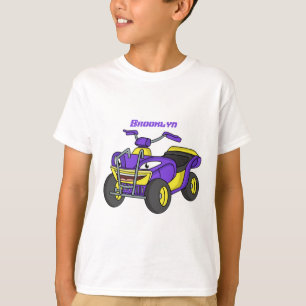 Camiseta Ilustracion de personalizado de cuatro ruedas mora