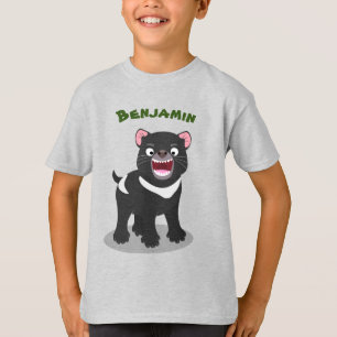 Camiseta Ilustracion de personalizado de demonio de Tasmani