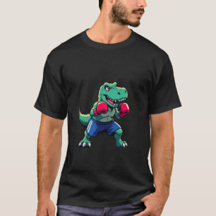Camiseta Ilustracion de Personalizado de Dinosaurios de Box
