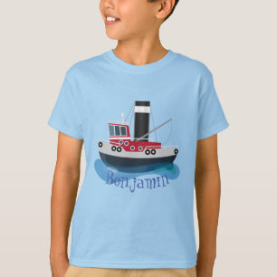 Camiseta Ilustracion de personalizado de embarcaciones de a