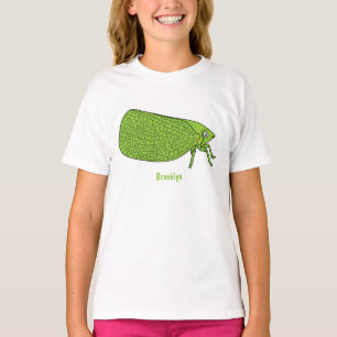 Camiseta Ilustracion de personalizado de insectos de hoja v
